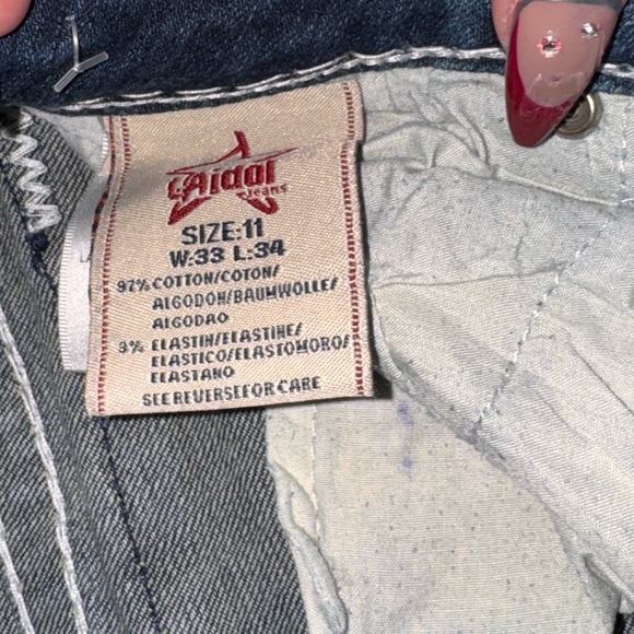 LA IDOL Y2K JEANS LOW RISE BOOTCUT - Picture 4 of 7